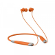 ZEBRONICS ZEB-SYMPHONY wireless neckband earphone with BT v5.2, Type C charging-(Orange)