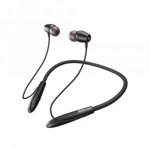 Portronics Harmonics 230 Wireless Sports Bluetooth Headset with Upto 10Hrs Playtime, Rapid Charging-(Black)