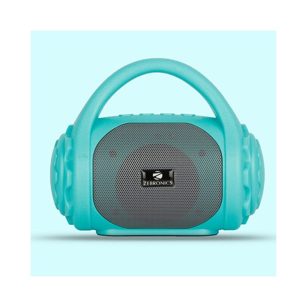 Zebronics Zeb-County 3 W Bluetooth Speaker (Sea Green, Mono Channel)