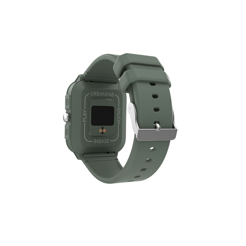 Inbase Urban Fab Smartwatch  (Green Strap, Free Size)