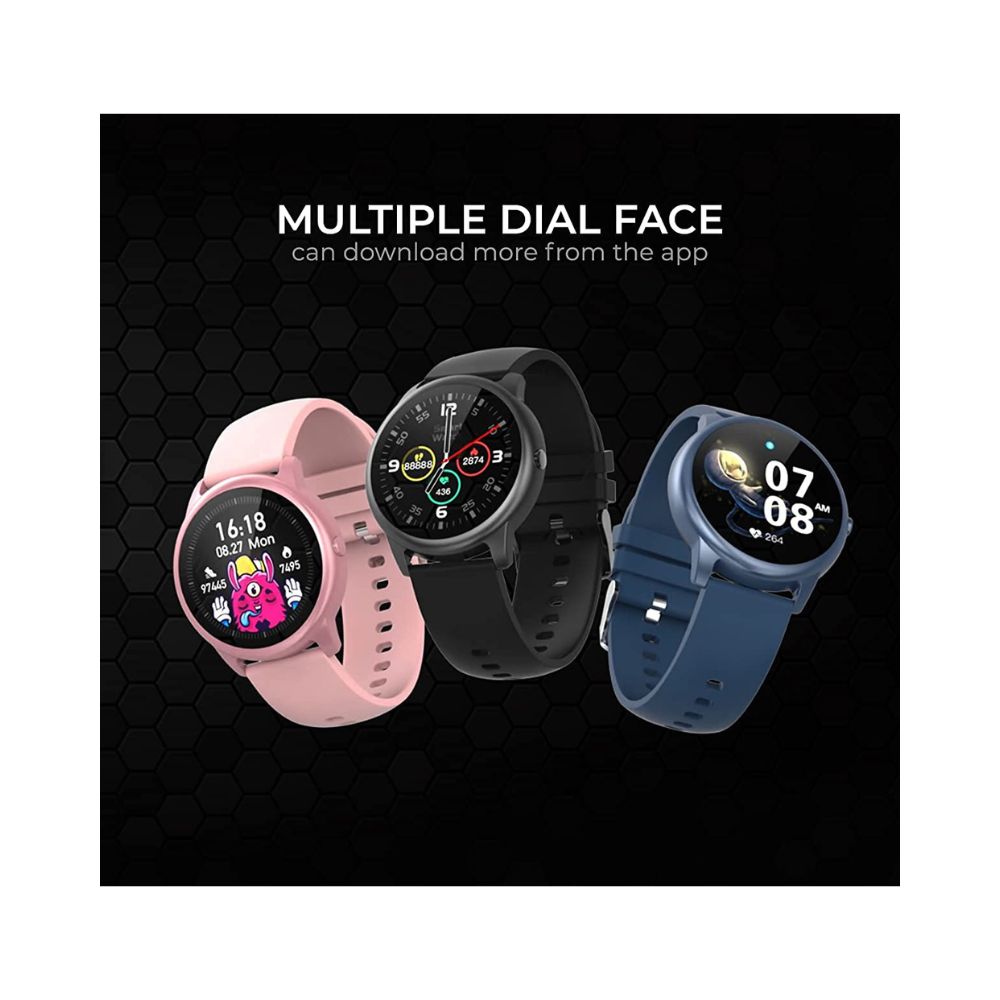 French Connection R7 series Unisex smartwatch with Full Touch screen -  Rose Gold