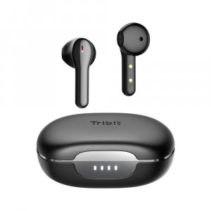 Tribit Flybuds C2 Bluetooth Truly Wireless In Ear Earbuds With Microphone-(Black)