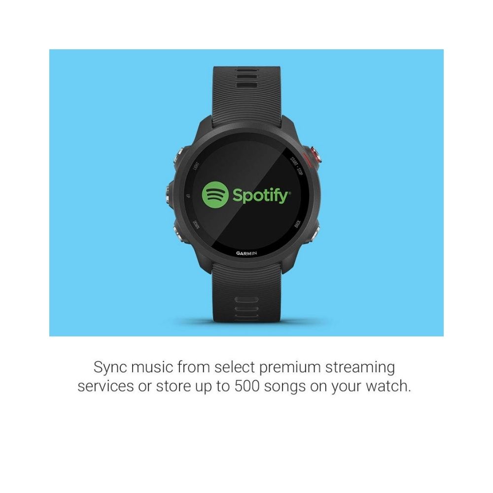 Garmin Forerunner 245 Music, GPS Running Smartwatch with Music and Advanced Dynamics, Black