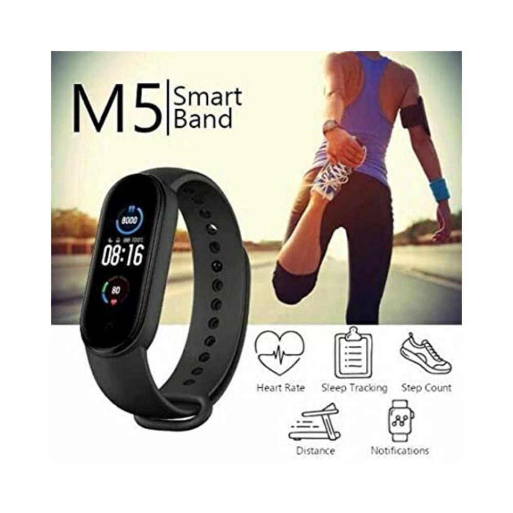 SHOPTOSHOP Smart Band 2.3 – Fitness Band, Men’s and Women’s (red)