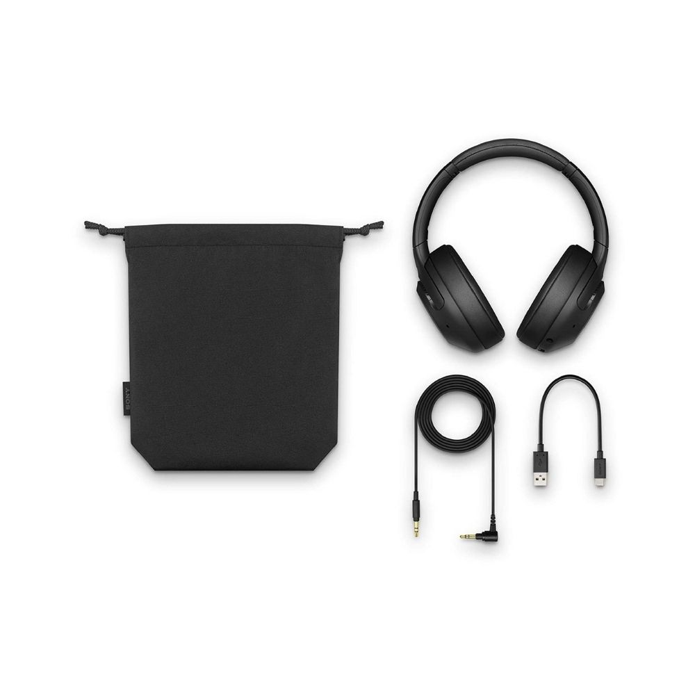 Sony WH-XB900N Bluetooth Wireless Over Ear Headphones with Mic (Black)