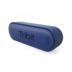 Tribit XSound Go Bluetooth Speaker 16W with Loud Sound &amp; Rich Bass, 24H Playtime-(Blue)
