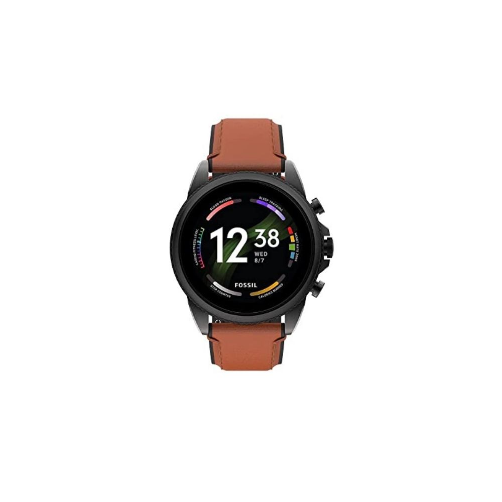 Fossil Gen 6 Men's Smartwatch with AMOLED Screen, Wellness Features and Smartphone Notifications