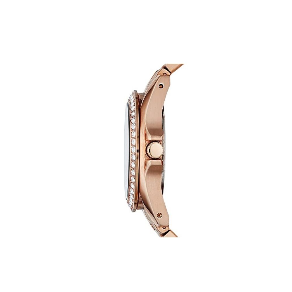 Fossil Riley Analog Rose Gold Dial Women's Watch - ES2811