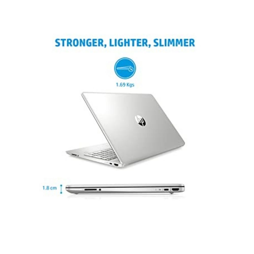 HP Core i3 11th Gen - (8 GB/512 GB SSD/Windows 11 Home) 15s-fq2629TU Thin and Light Laptop  (15.6 inch, Natural Silver, 1.69 KG, With MS Office)