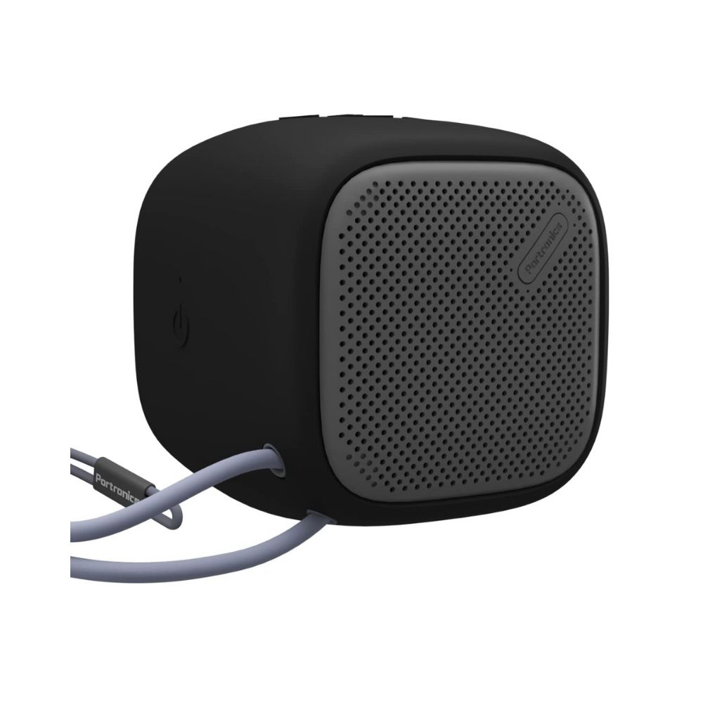 Portronics Bounce POR-939 Portable Wireless Bluetooth Speaker with FM & USB Music (Black)