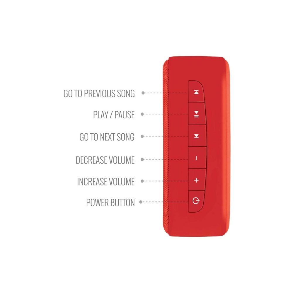 Saregama Carvaan Mini 2.0 Telugu- Music Player with Bluetooth/FM/AM/AUX (Sunset Red)