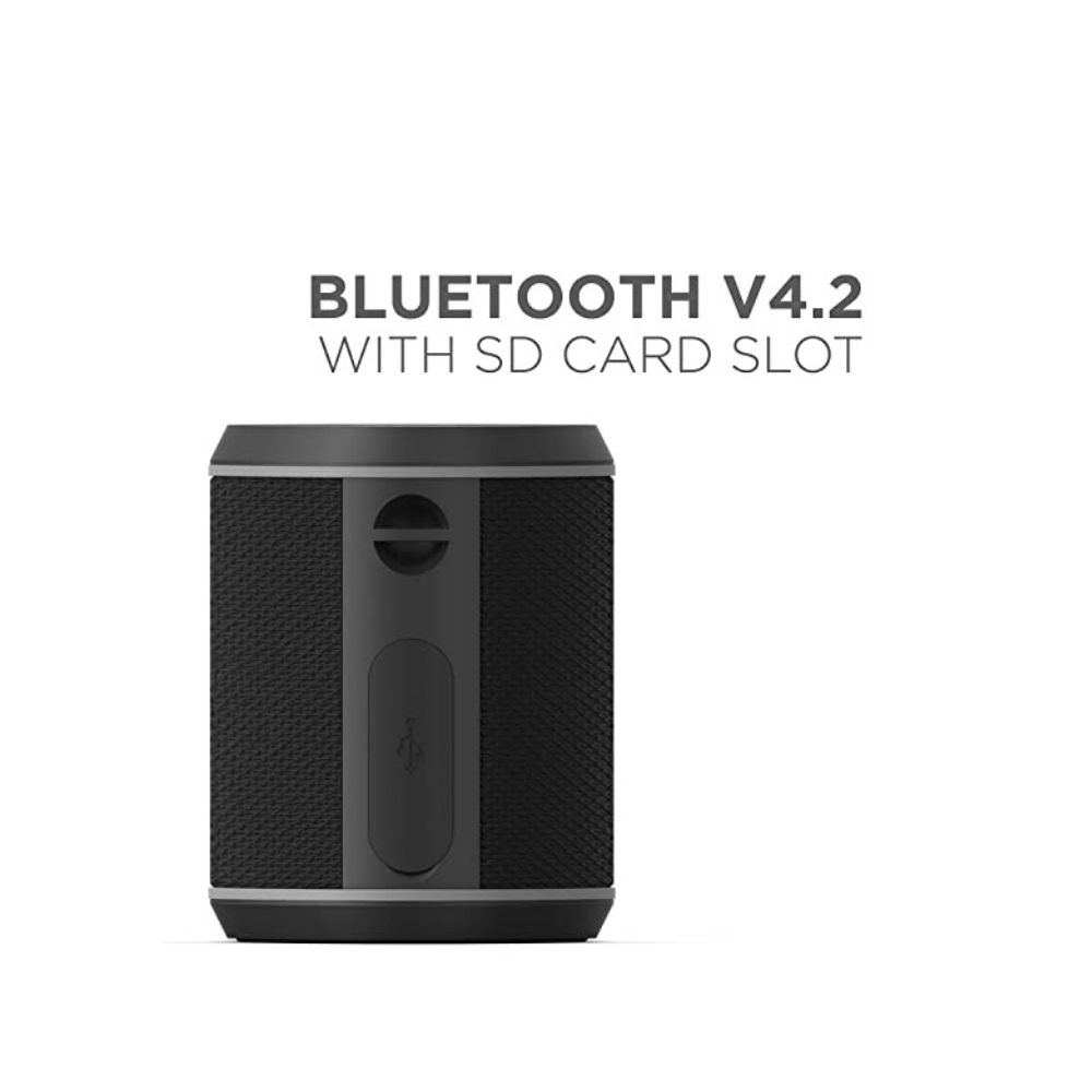 boAt Stone 170 with 5W Bluetooth Speaker (Indi Black)