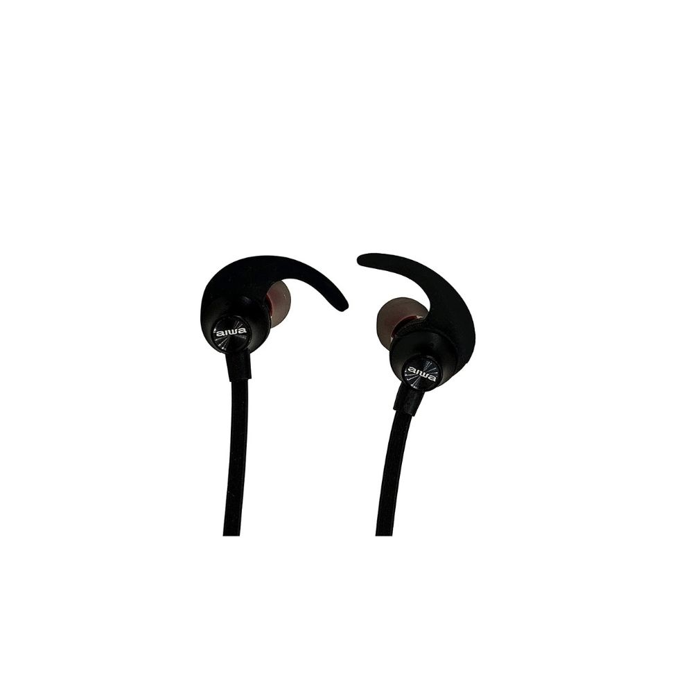 Aiwa ESBT 401 Bluetooth Wireless in Ear Earphones with Mic (Black)
