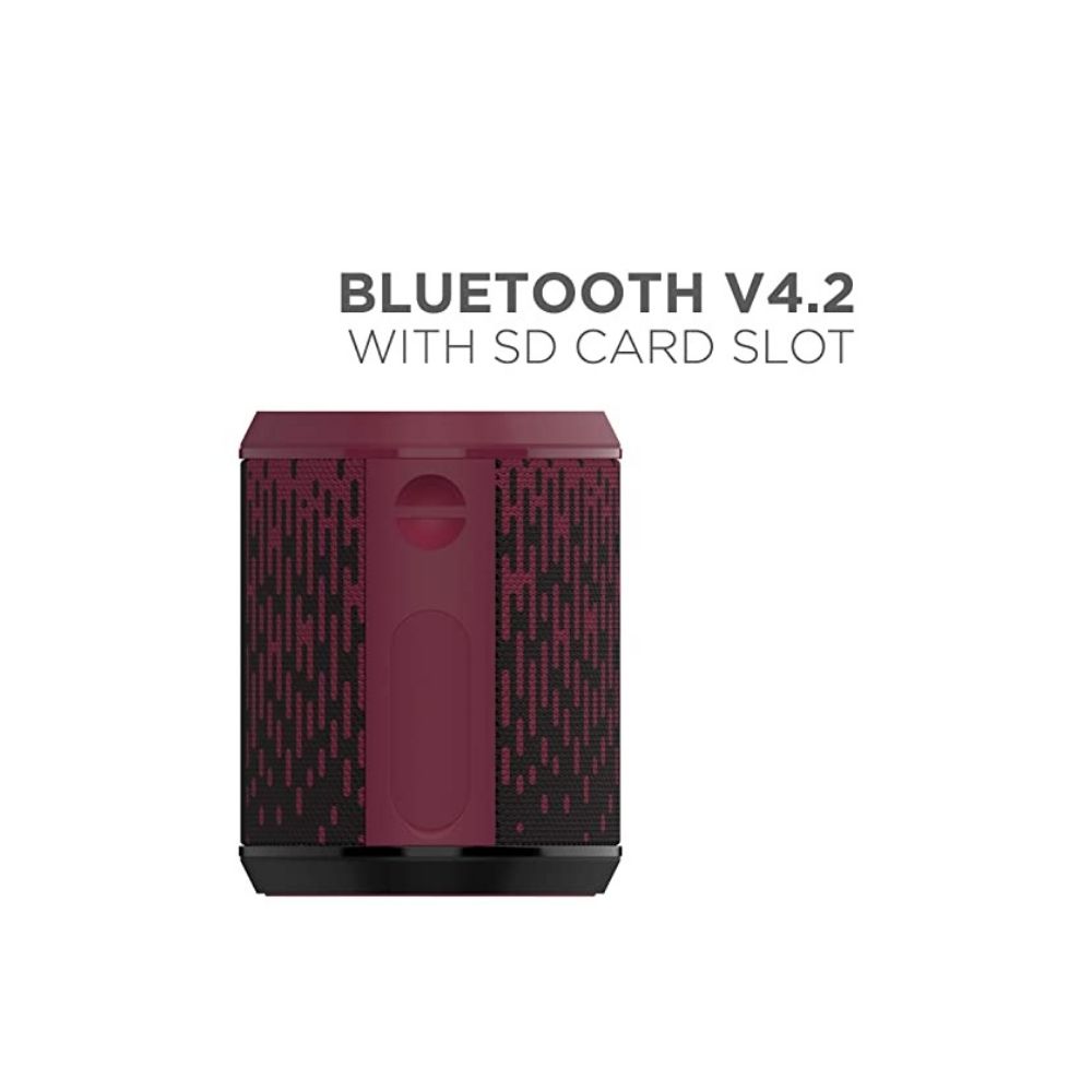 boAt Stone 170 with 5W Bluetooth Speaker (Mysterious Maroon)