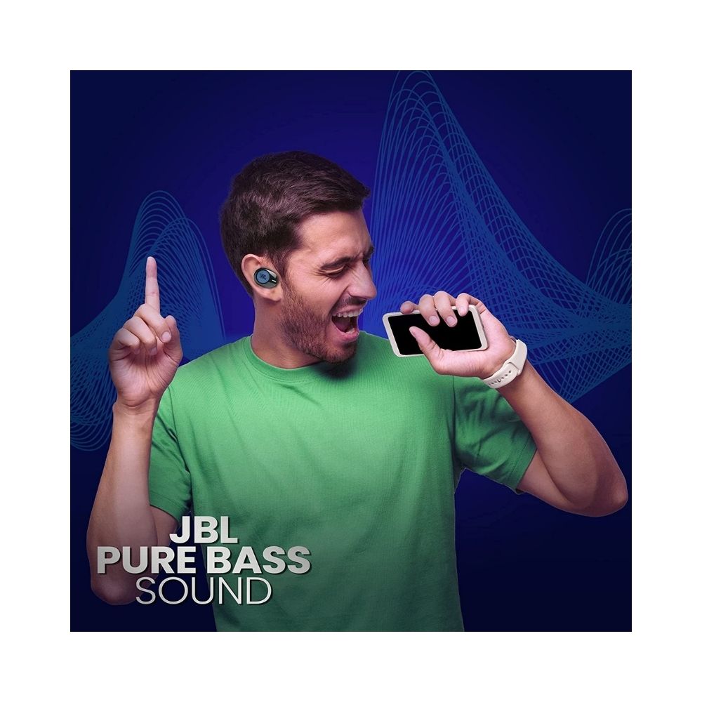 JBL Tune 125TWS Bluetooth Earbuds (Black)