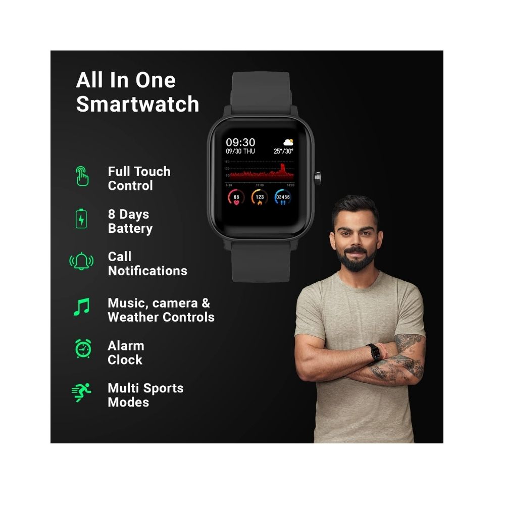 Fire-Boltt SpO2 Full Touch 1.4 inch Smart Watch(BSW001)