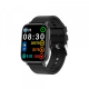 FCUK Fit Pro Full Touch 1.69&quot; Superior Display Smartwatch (Silicone-Black)