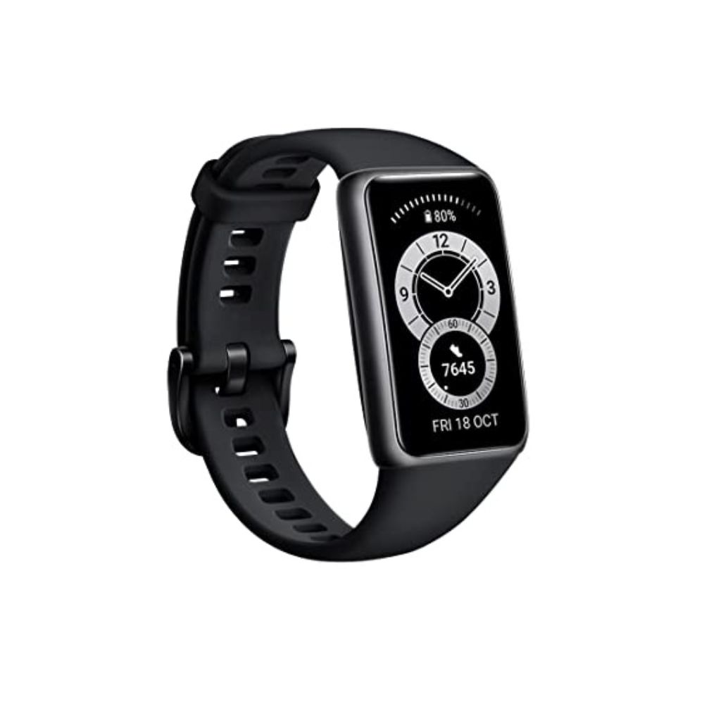 Huawei Band 6 Fitness Tracker Smartwatch for Men Women, Global Version, Black