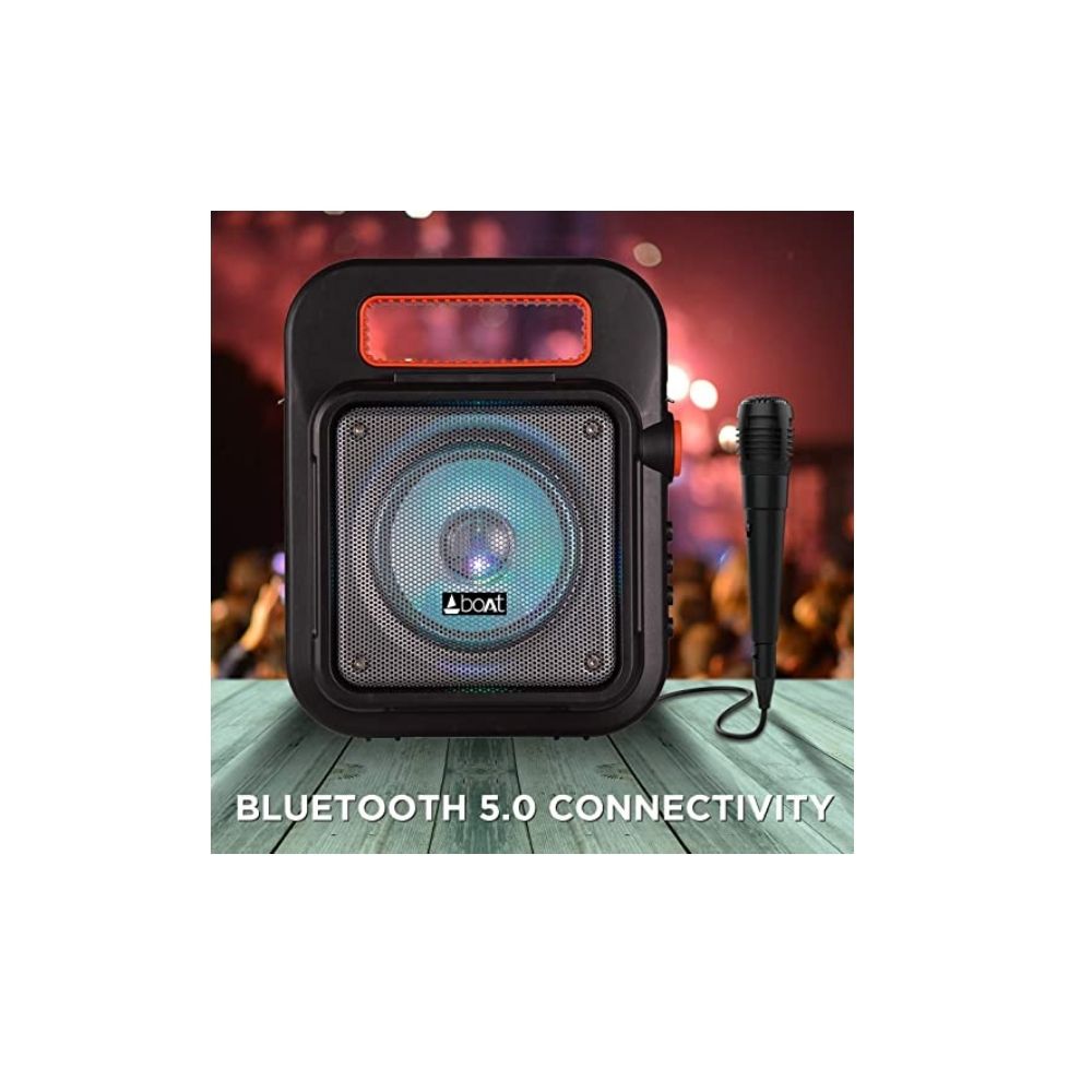 boAt PartyPal 20 15 Watt Wireless Bluetooth Party Speaker (Black)