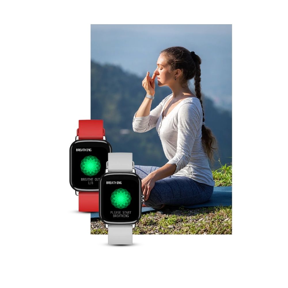 boAt Watch‌ Vertex 1.69 HealthEcosystem Smart Watches (Grey Strap)