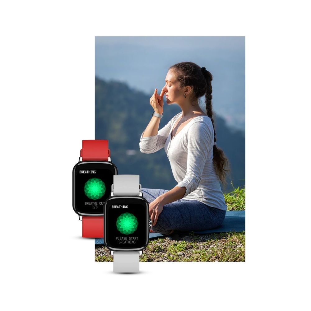 boAt Watch‌ Vertex 1.69 HealthEcosystem Smart Watches (Black Strap)