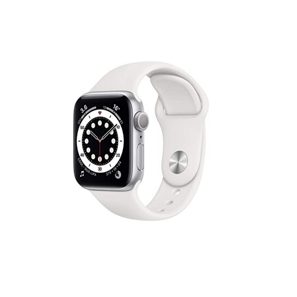 Apple Watch Series 6 GPS + Cellular M06M3HN/A 40 mm Silver Aluminium Case with White Sport Band
