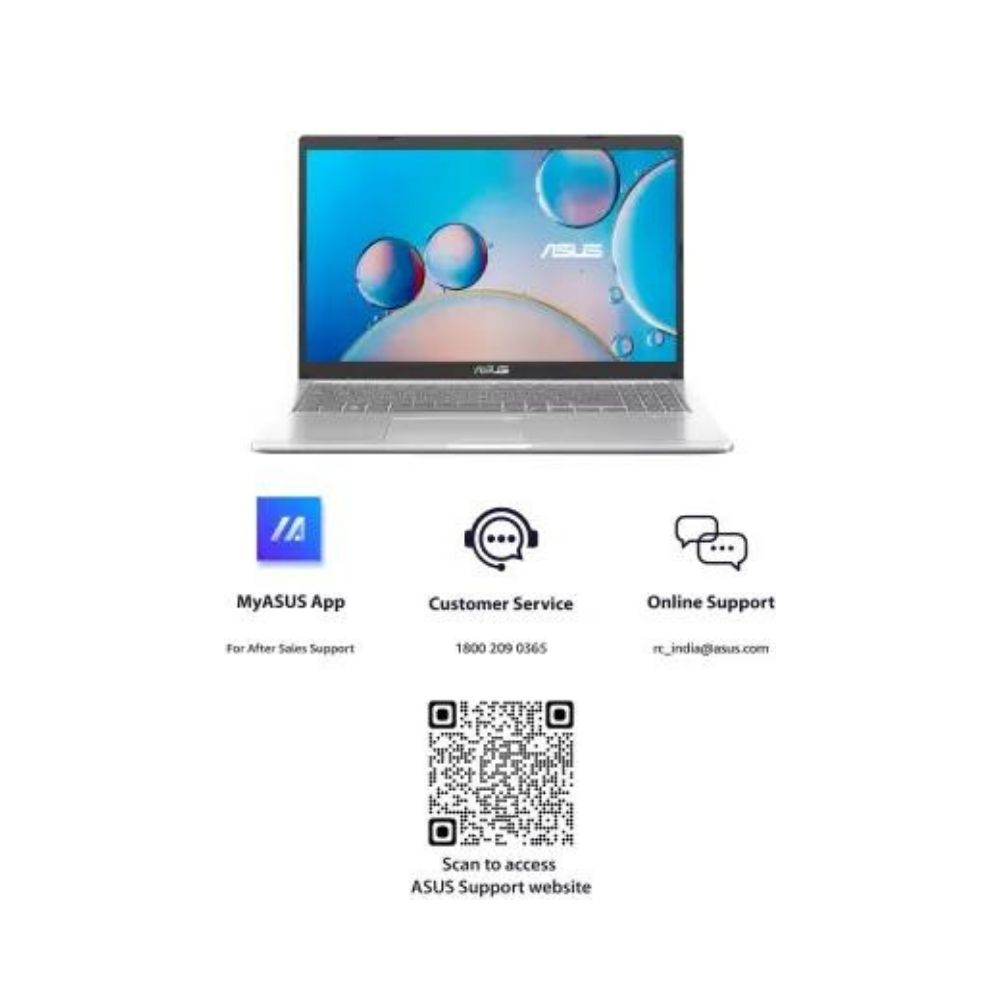 ASUS VivoBook 15 (2022) Celeron Quad Core - (4 GB/256 GB SSD/Windows 11 Home) X515MA-BR011W Thin and Light Laptop  (15.6 inch, Transparent Silver, 1.80 kg)