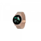 French Connection R3 Touch Screen Unisex Metal case Smartwatch-Rose Gold mesh &amp; Pink Silicone