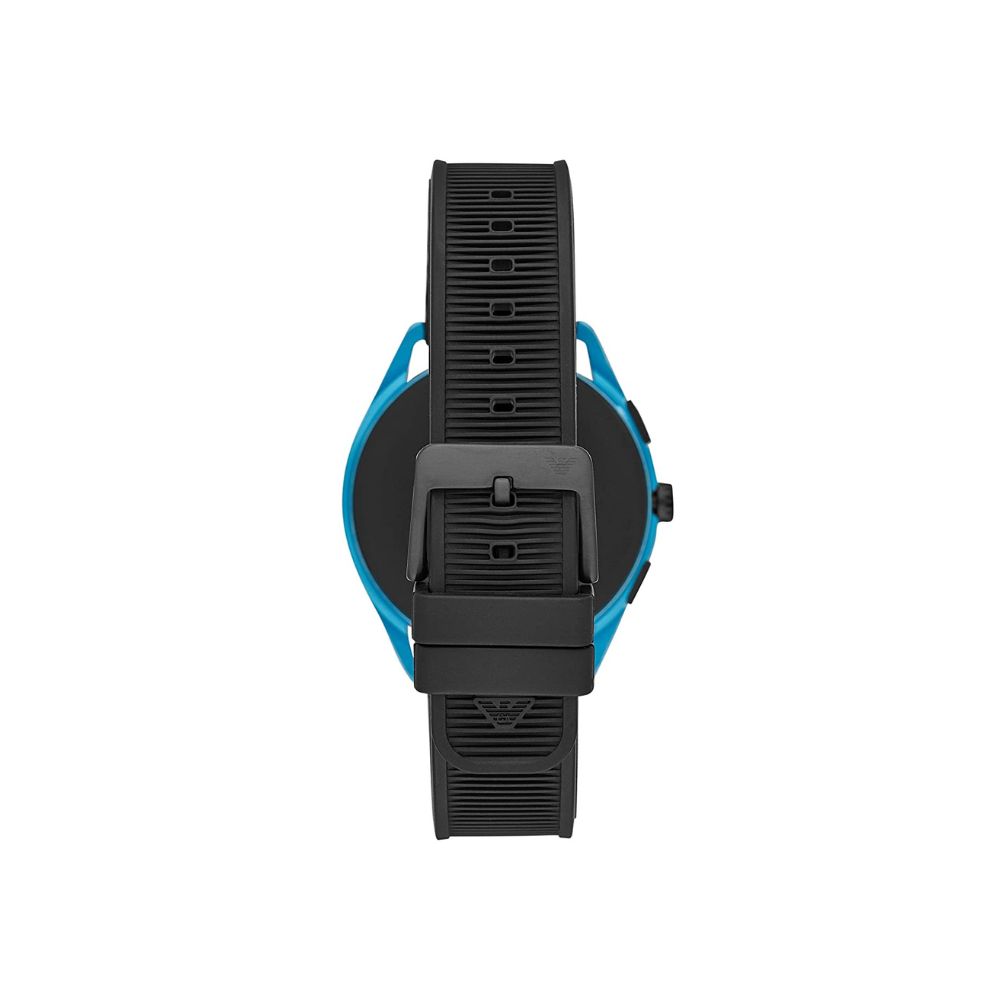 Emporio Armani Smartwatch 3, Touchscreen Men's Smartwatch with Speaker, Heart Rate, GPS - Black