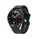 French Connection L19 Series Unisex Smartwatch with Full Touch Screen - Black Silicone