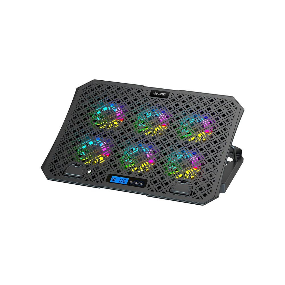 Ant Esports NC210 Gaming Notebook Cooler with 6 Cooling Fans