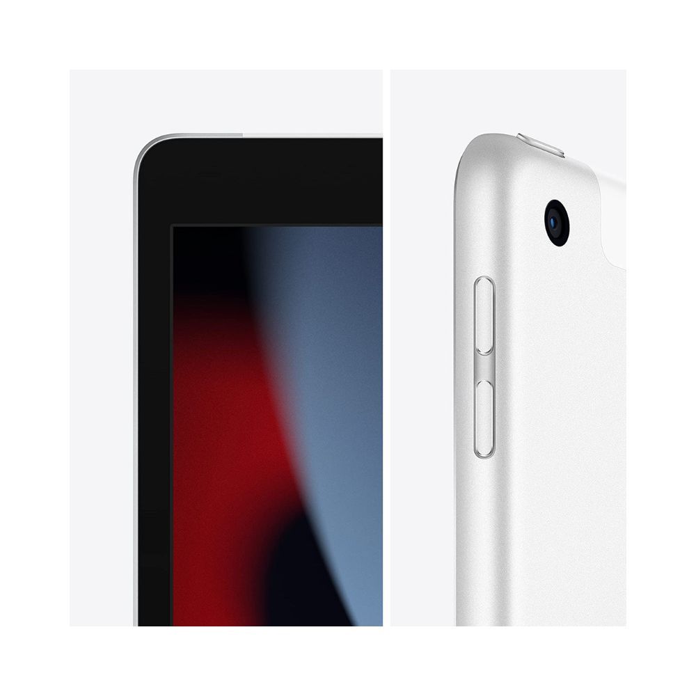 Apple 2021 10.2-inch (25.91 cm) iPad with A13 Bionic chip (Wi-Fi + Cellular, 64GB) - Silver (9th Generation)