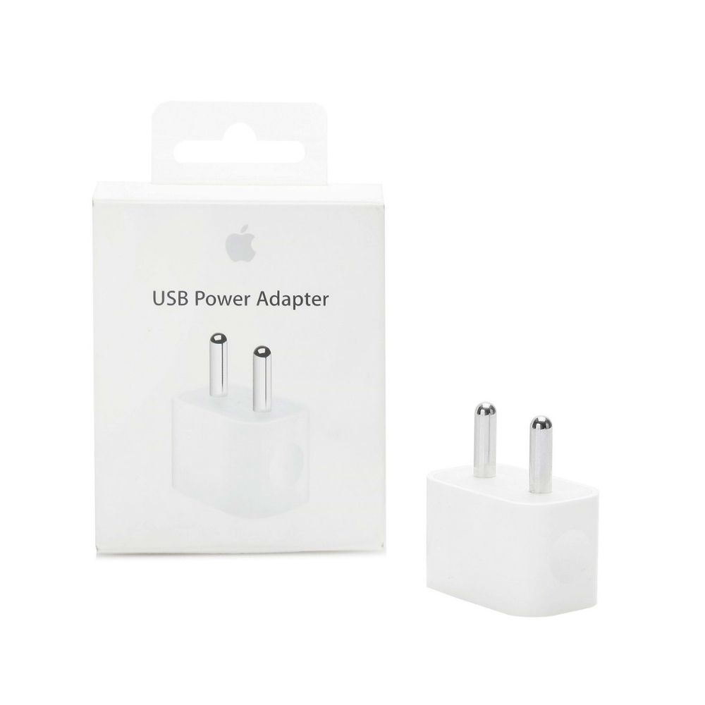 Apple 5 Watt Power Adapter (ML8M2HN/A, White)