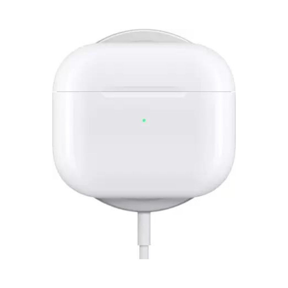 Apple Airpods (3rd Generation) with Magsafe Charging Case Bluetooth Headset (White, True Wireless)