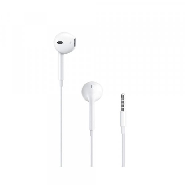 Apple MNHF2ZM/A Wired Headset  (White, In the Ear)