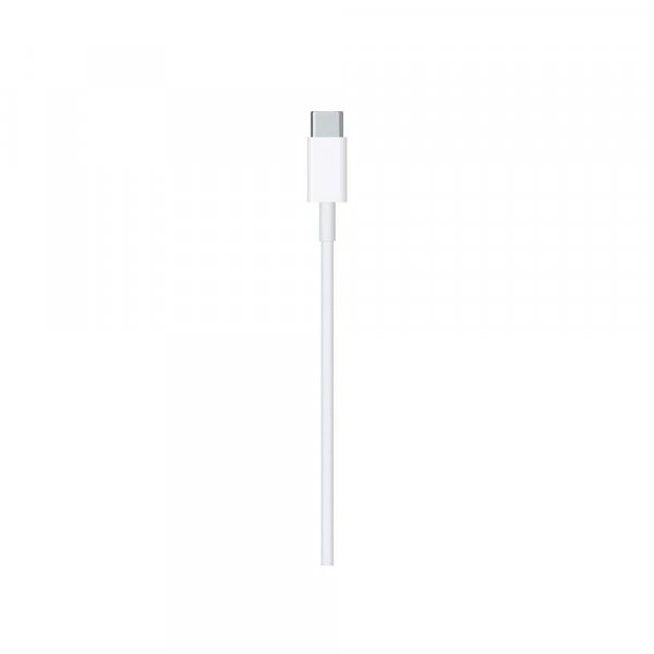 APPLE MX0K2ZM/A 1 m Lightning Cable (Compatible with iPhone, iPad, Mac, iPod, White, One Cable)