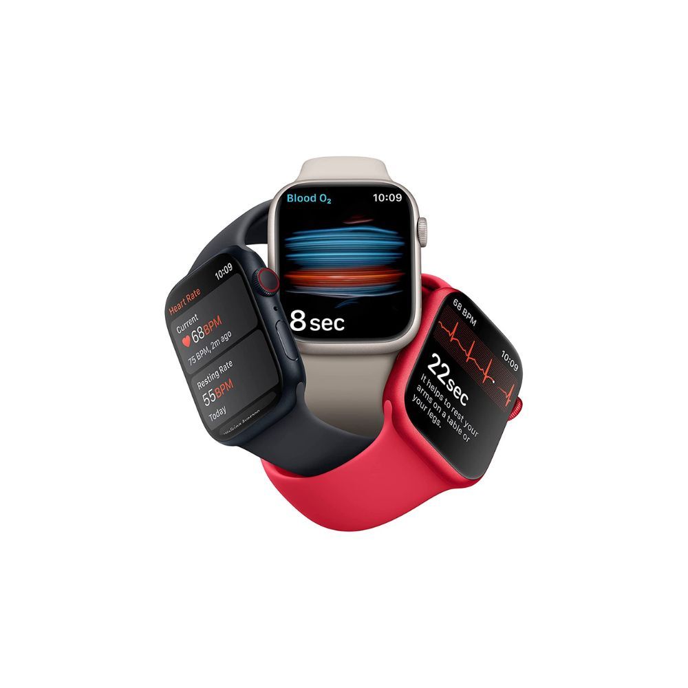 Apple Watch Series 8 [GPS + Cellular 41 mm] Smart Watch w/ Midnight
