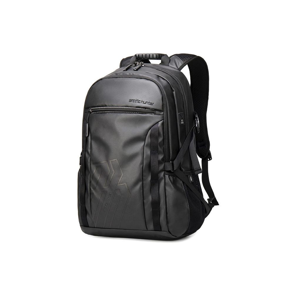 Arctic Hunter Laptop Bag,28L Travel Backpack for 15.6 inch Laptop College Backpack with USB Charging Port Black