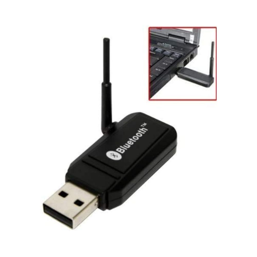 Black USB Bluetooth Dongle Wireless Adapter
