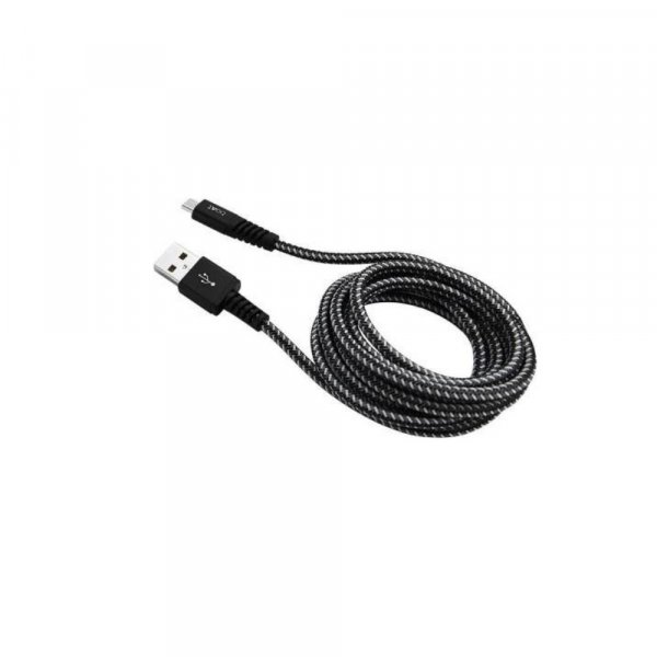 boAt Micro Rugged 700 V3 1.5 m Micro USB Cable  (Compatible with All Micro USB supported devices, Black, One Cable)