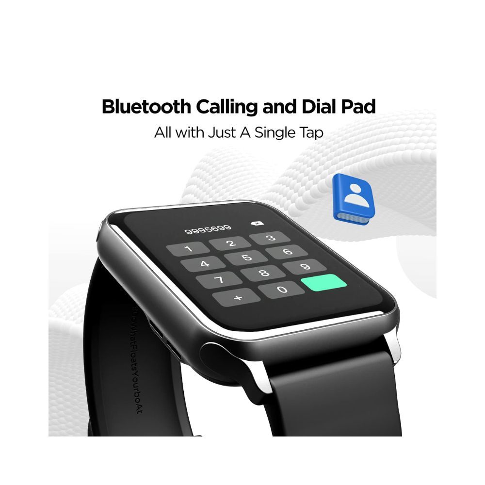 boAt Wave Call Smart Watch, Smart Talk with Advanced Dedicated Bluetooth Calling Chip