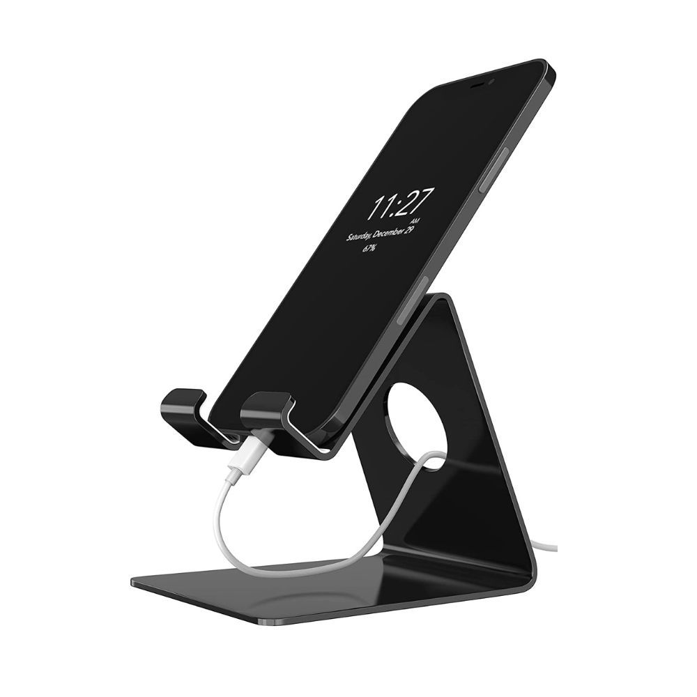 Elv Mobile Phone Mount Holder for Phones and Tablets - Black