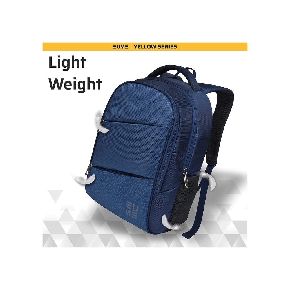 EUME Virgo Polyester 29Ltr Laptop Backpack for Men & Women (Navy Blue)