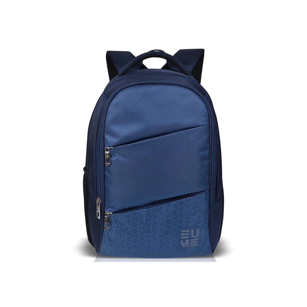EUME Virgo Polyester 29Ltr Laptop Backpack for Men & Women (Navy Blue)