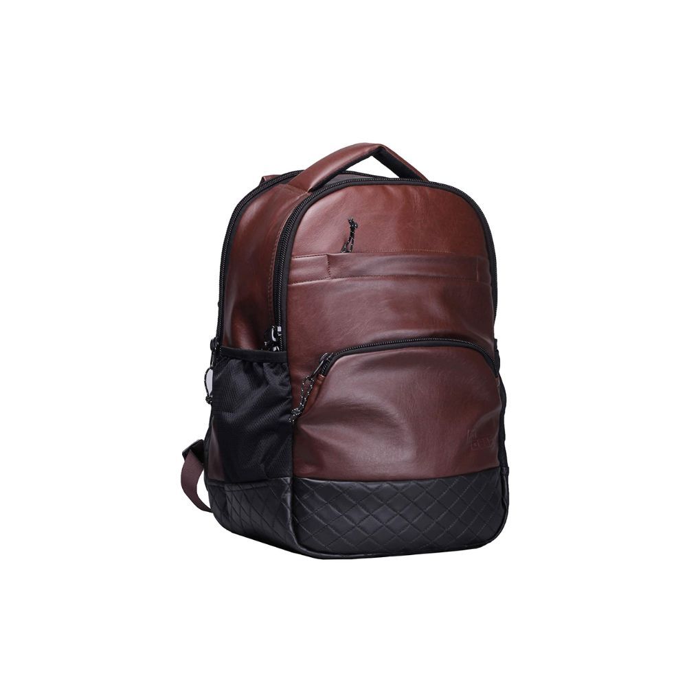 F Gear Luxur Brown 25 Liter Laptop Backpack (2404)
