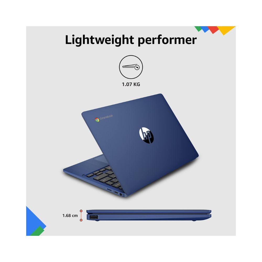 Hp Chromebook 11a, MediaTek MT8183 Processor 11.6 inch(29.5 cm) Thin and Light Touchscreen Laptop (4 GB RAM/64 GB
