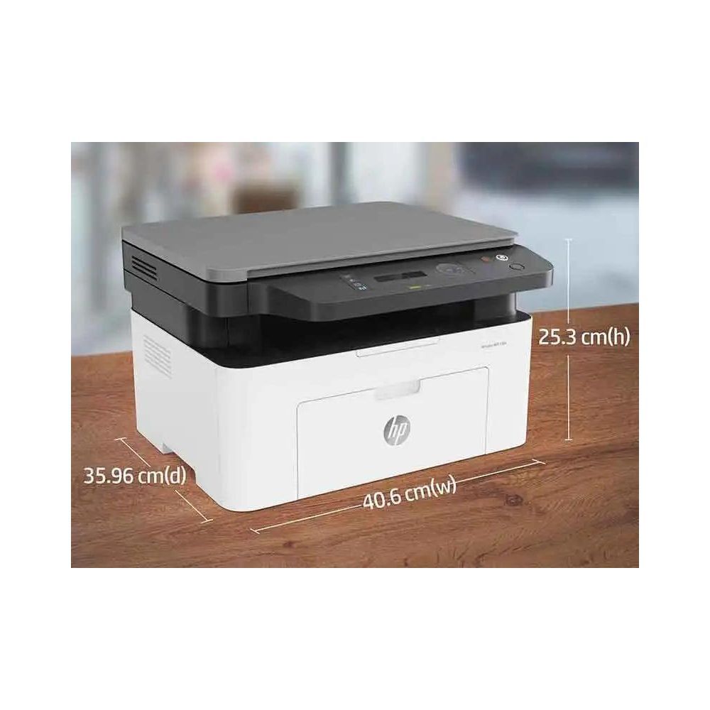 Hp Laserjet 136a Laser Monochrome Print, Scan, Copy with USB Connectivity