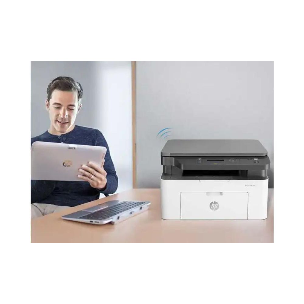 Hp Laserjet 136w Compact Monochrome Multifunction Printer