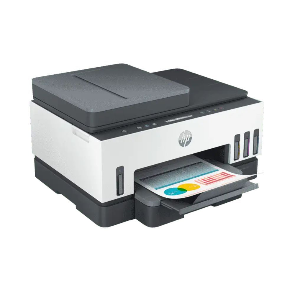 HP Smart 750 WiFi Duplex Printer with Smart-Guided Button