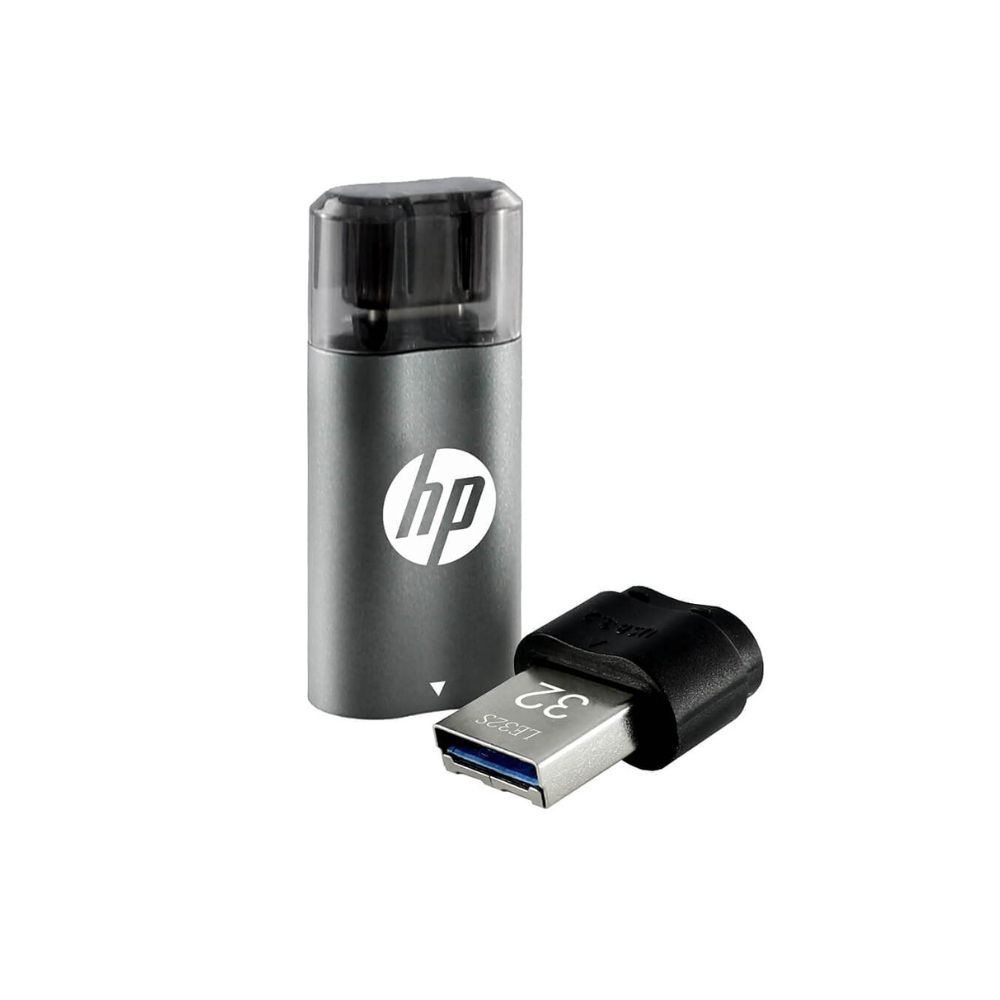 HP USB 3.2 32GB Type C OTG Flash Drive x5600c (Grey & Black)